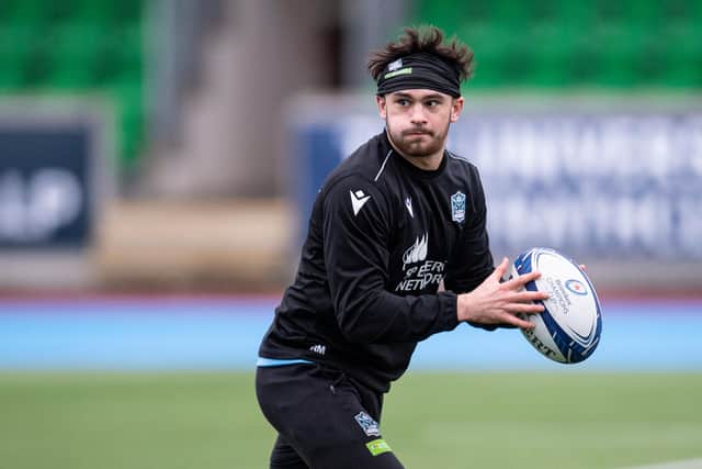 Winger Rufus McLean returns to the Glasgow Warriors side to face La Rochelle. (Photo by Ross MacDonald / SNS Group)