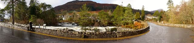 The Falls of Dochart at Killin, the little village with a big heart where 60 Ukrainian refugee are making their home. PIC: Michael/Flickr/Creative Commons