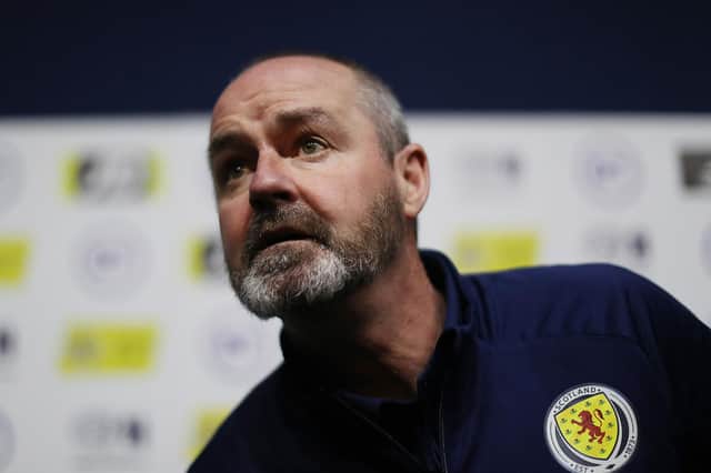 Scotland Head Coach Steve Clarke