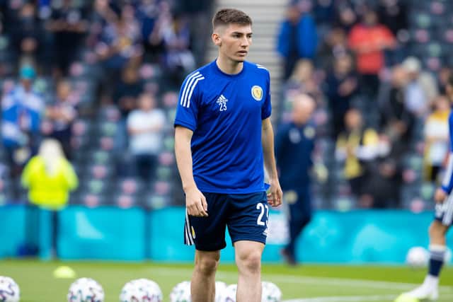 Scotland fans are eager to see Chelsea kid Billy Gilmour in action. Picture: SNS
