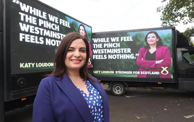 Rutherglen and Hamilton West SNP local candidate, Katy Loudon.