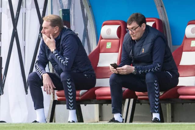 Kilmarnock boss Tommy Wright. Picture: SNS