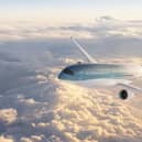 A liquid hydrogen-powered plane that is being developed in an attempt to operate non-stop zero carbon transatlantic flights.