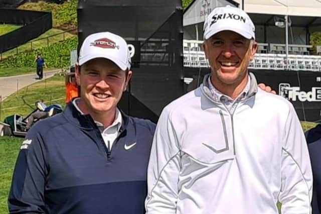 Bob MacIntyre and Martin Laird are teaming up in the Zurich Classic of New Orleans. Picture: Bounce Sport Management