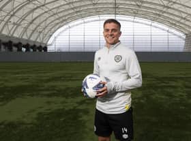 Hearts midfielder Cammy Devlin pictured at the Oriam ahead of the Edinburgh derby against Hibs at Easter Road on Sunday.  (Photo by Mark Scates / SNS Group)