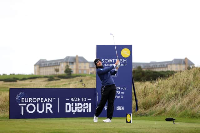 Ewen Ferguson signed off with a 67 to finish as the leading home player in the Scottish Championship presented by AXA at Fairmont St Andrews. Picture: Richard Heathcote/Getty Images