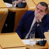 Scottish Conservative leader Douglas Ross defended the pilot of safe drug consumption rooms.