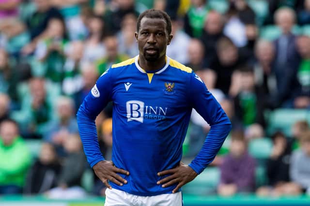 Efe Ambrose has tasted victory on all three appearances for St Johnstone since signing. (Photo by Ross Parker / SNS Group)