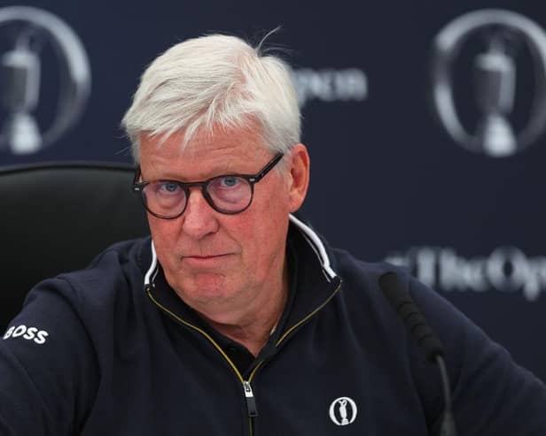 Martin Slumbers, The R&A Chief Executive, is adamant that something has to be done to tackle the distance issue in golf. Picture: Andrew Redington/Getty Images.