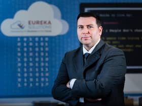 David Lindores, chief executive of Eureka Solutions: 'Reaching our 100th customer is a brilliant achievement.' Picture: Ian Georgeson Photography