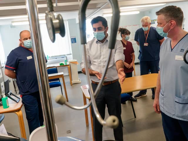 Humza Yousaf promised to cut NHS waiting lists dramatically when he was Scottish Health Secretary (Picture: Peter Summers/Getty Images)