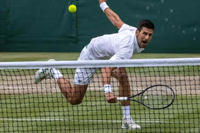 As relentless as ever, Novak Djokovic powers into yet another Wimbledon final