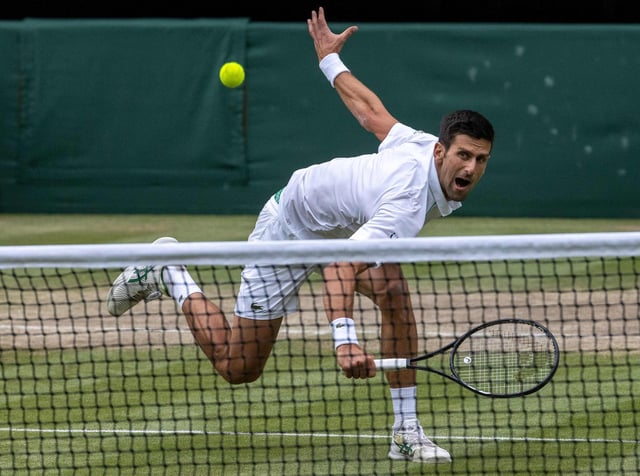 As relentless as ever, Novak Djokovic powers into yet another Wimbledon final