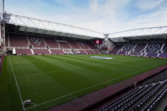 Hearts host Celtic in Saturday's live televised Scottish Premiership match at Tynecastle Park. (Photo by Mark Scates / SNS Group)