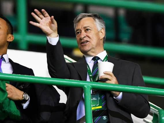 Hibs Owner Ron Gordon. (Photo by Alan Harvey / SNS Group)