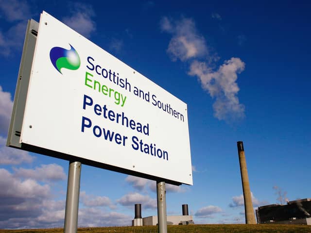 There are plans to build another gas-fired power station next to the existing one at Peterhead. Picture: Jeff J Mitchell/Getty Images