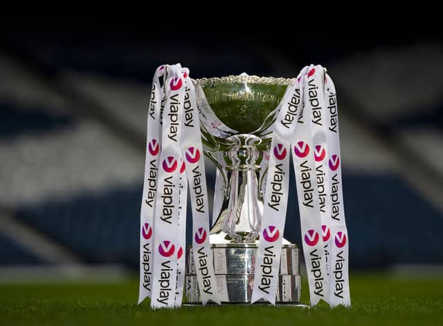 Celtic and Rangers will contest the Viaplay Cup final at Hampden Park on Sunday. (Photo by Ross MacDonald / SNS Group)
