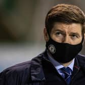 Rangers manager Steven Gerrard and his players have a free weekend after the postponement of their Scottish Cup tie against Cove Rangers. (Photo by Craig Williamson / SNS Group)
