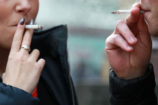A ban on the sale of tobacco products near schools could stop children from smoking, a study has found.