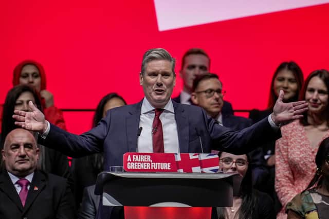 Keir Starmer delivered a speech that suggests he's ready to be Prime Minister (Picture: Christopher Furlong/Getty Images)