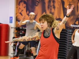 Roz taking an Edinburgh Leisure class Pic: Chris Watt Photography
