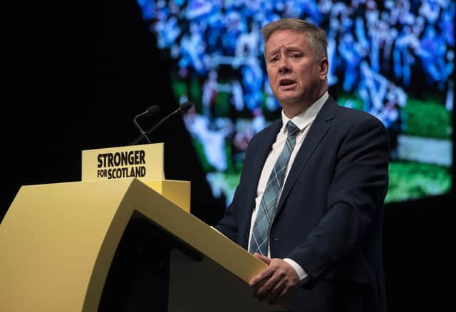 SNP Deputy Leader Keith Brown  insisted a message of "optimism and ambition" for Scotland's future will lead the country to independence at the opening of the SNP annual conference - but the polls show the public have other ideas, writes Brian Wilson.  PIC:  Jane Barlow/PA Wire