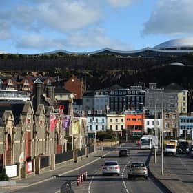 The seafront in St Helier, the capital of Jersey (Photo: OLI SCARFF/AFP via Getty Images)