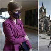 Leaked document shows Nicola Sturgeon was advised to move Edinburgh to level 2