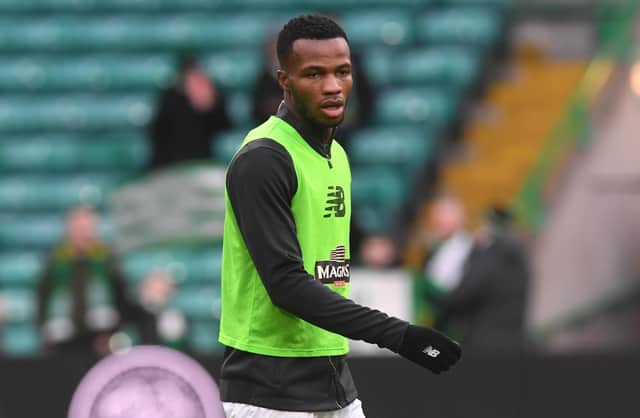 Celtic's Boli Bolingoli is alleged to have travelled to Spain and returned without undergoing the 14-day quarantine. Picture: SNS