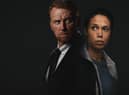 Kevin McKidd and Vinette Robinson in ITVX's Six Four. Pic:ITV Plc