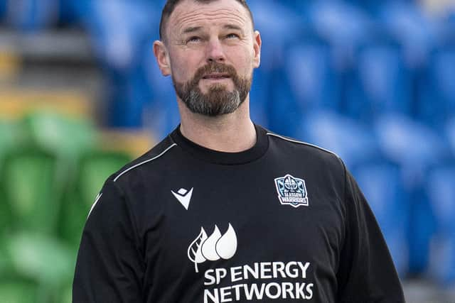 Glasgow Warriors attack coach Nigel Carolan.  (Photo by Ross MacDonald / SNS Group)