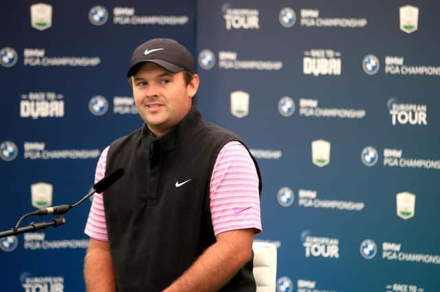 Patrick Reed's most recent appearance in a regular European Tour event was the BMW PGA Championship at Wentworth in October. Picture: Andrew Redington/Getty Images