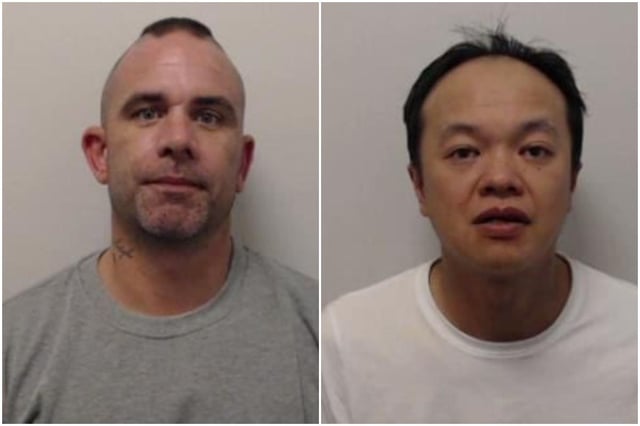 Mark Kirkby, aged 37 years, and 43-year-old Ku Wing Kwok picture: Police Scotland