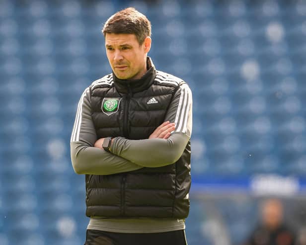 Celtic B manager Darren O'Dea is on the shortlist for the Inverness managerial vacancy.  (Photo by Craig Foy / SNS Group)