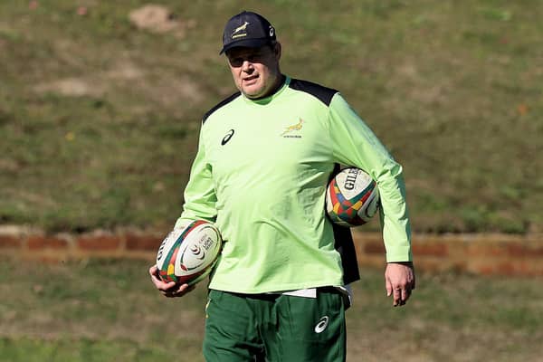Rassie Erasmus, South Africa's director of rugby. Picture: David Rogers/Getty Images