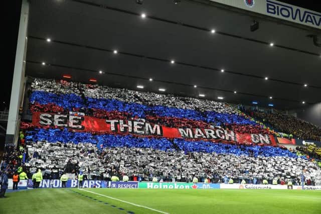Another full house is expected at Ibrox on Thursday night as Rangers try to take a step towards the quarter-finals of the Europa League. (Photo by Alan Harvey / SNS Group)