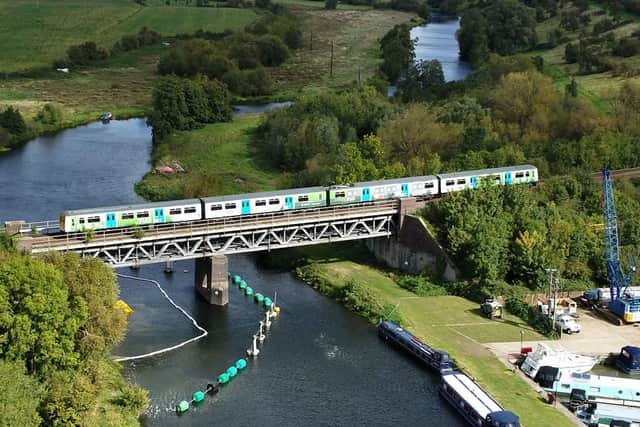 Porterbrook's Hydroflex train. Picture: Network Rail