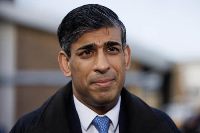 Prime Minister Rishi Sunak  on Friday morning after the Labour by-election results.  Dan Kitwood/PA Wire.