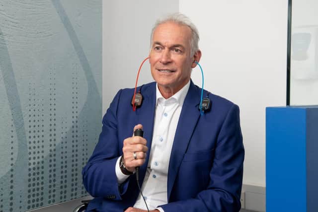Dr Hilary Jones is encouraging Scots aged 40-65 to get a free hearing test