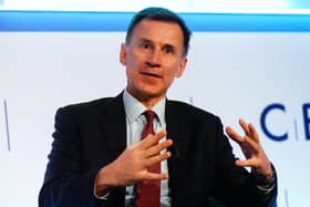 Chancellor of the Exchequer Jeremy Hunt is due to deliver his Autumn Statement today (Picture: Aaron Chown/PA Wire)