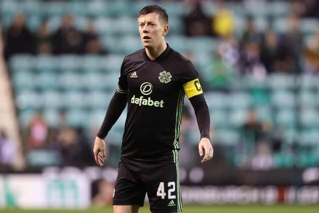 Celtic captain Callum McGregor says there is too much football to be played to read anything into the possibilities his team can top of the cinch Premiership on Saturday. (Photo by Craig Williamson / SNS Group)