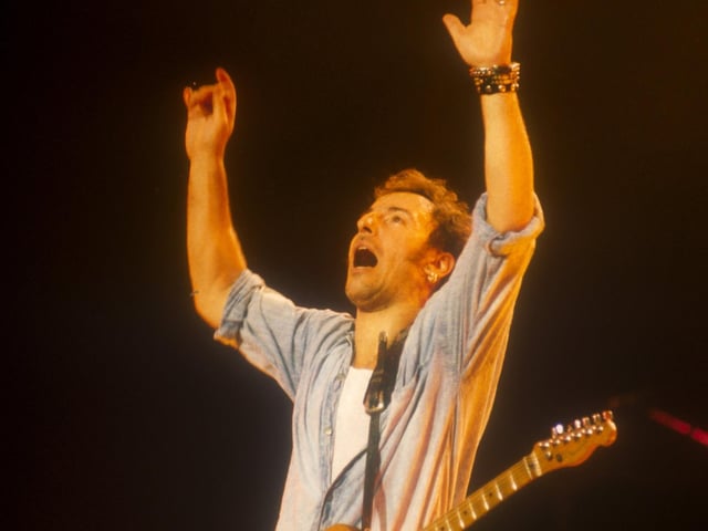 Bruce Springsteen in Brighton Centre, Britain - May 1981