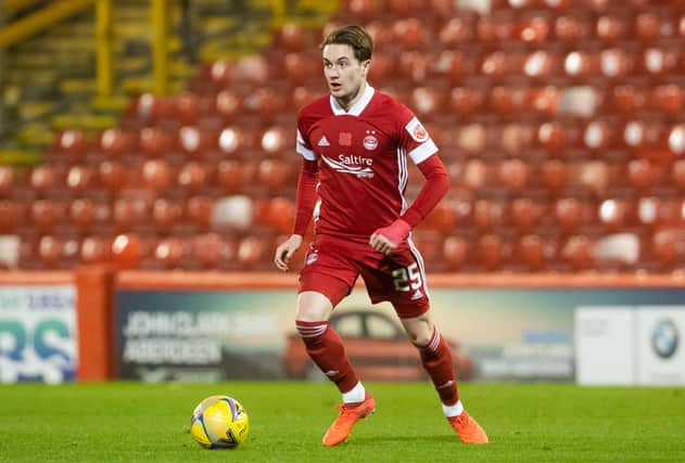 Aberdeen midfielder Scott Wright will miss the rest of 2020. Picture: SNS