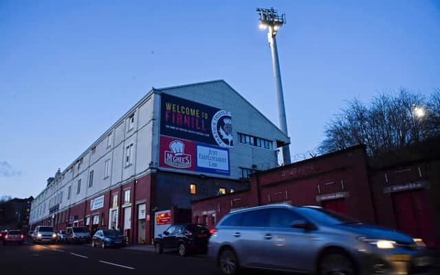 Firhill Stadium, the home of Partick Thistle. Picture: SNS