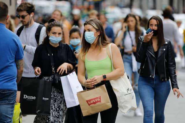 Total retail sales volumes in July rose 3.6 per cent compared with June. Picture: Tolga Akmen/AFP.