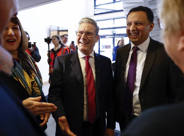 Once divided among themselves, the Labour party has a new unity of purpose under Keir Starmer and Anas Sarwar (Picture: Jeff J Mitchell/Getty Images)