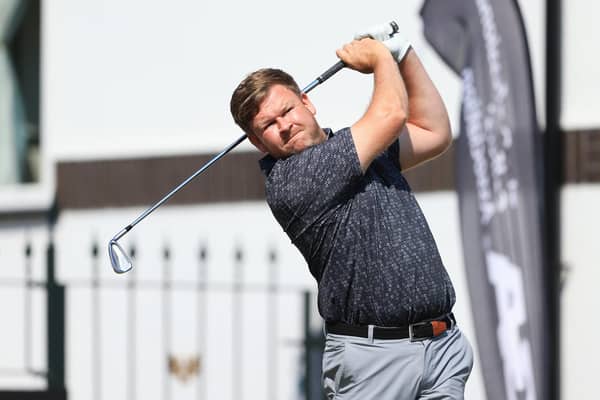 Paul O'Hara, pictured playing in last year's PGA Professional Championship at Sherwood Forest, leads the PGA Play-Offs in Cyprus after 36 holes. Picture: Cameron Smith/Getty Images.
