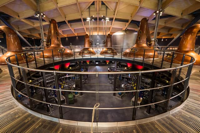 Part of the vast Macallan distillery and visitor experience centre on Speyside. Picture: Ian Gavan