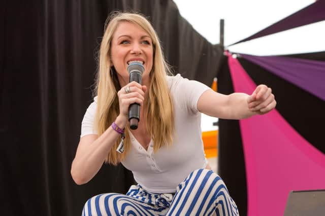 Comedian Rachel Parris at the Latitude Festival in 2019. Pic: Keith Mayhew/SOPA Images/Shutterstock