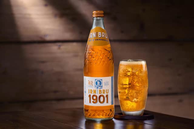 Irn-Bru, known as Scotland's other national drink, has a heritage stretching back to 1901.